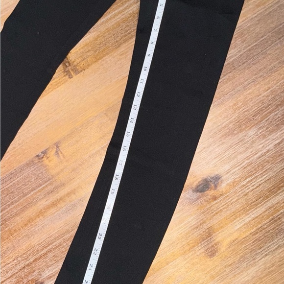 PAIGE Pants Women Size 23 Black LOS FELIZ PONTE KNIT LEATHER TRIM
SKINNY - Picture 5 of 12